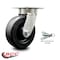 Service Caster 6 Inch Kingpinless Polyolefin Wheel Swivel Caster with Swivel Lock SCC SCC-KP30S620-POR-BSL - alternate 4